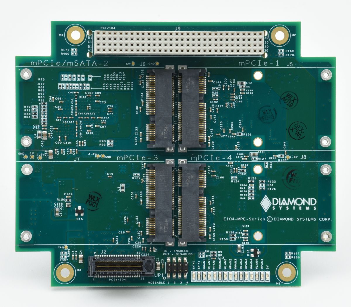 PCIe/104 MiniCard Carrier: Communications Modules, , PCI/104-Express